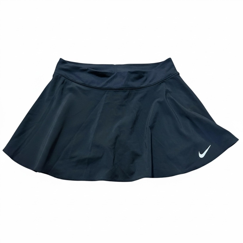 Nike Court Dri-Fit Tennis Skort Black Athletic Golf Skirt 830616-010 Women's M